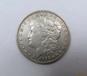 USA Large Early 90 % Silver Morgan Dollar 1888 O New Orleans Eagle VERY SCARCE - Picture 1 of 2