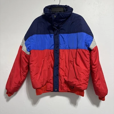 Field & Stream Gordon & Ferguson VTG 80s Men XL Ski Snow Winter Coat Colorblock - Image 1 of 4