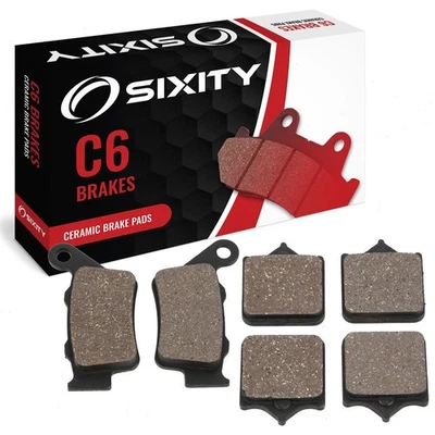 Front + Rear Ceramic Brake Pads 2010-2011 KTM 690 Duke Set Full Kit R rc - Image 1 of 4