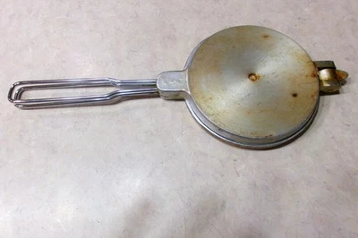 ⭐️Винтажная Норвегия * вафли * Krumkake * Pizzelle Maker ⭐️ литой алюминий - Изображение 1 из 4