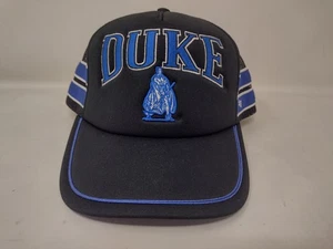Truckermütze Marke Duke Blue Devils 47 schwarz blau gestreift verstellbar - Bild 1 von 8