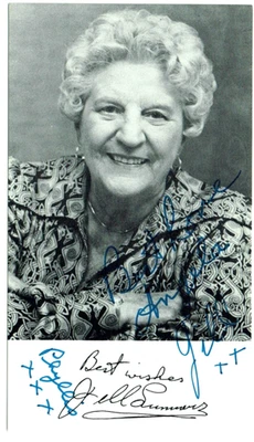 Jill Summers hand signed vintage photo - Image 1 of 2