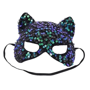 Masquerade Mask with Elastic Band Costume Accessory for Festival Prom Party - Picture 1 of 20