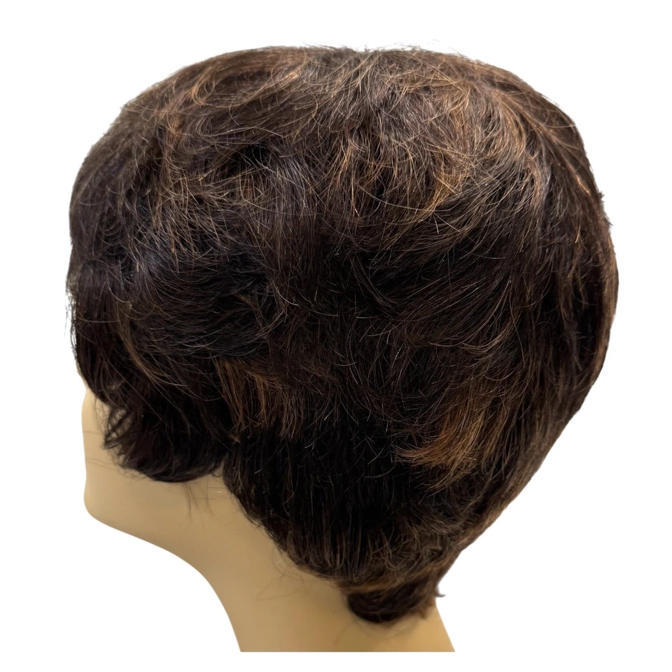 Peluca Vivica Fox Pure Stretch Cap Carita FS1B/30 Off Black Cobre Cabello Humano Nueva con Etiquetas Foto 1 de 4