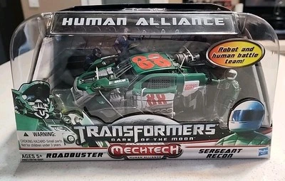 Transformers Dark of the Moon Human Alliance Roadbuster & Sergeant Recon MISB - Image 1 of 3