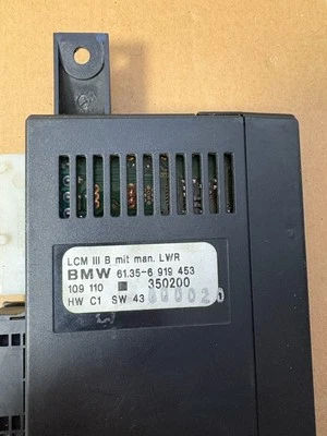 ✅ПРОТЕСТИРОВАН✅ BMW E39 E38 M5 1997-2003 OEM LCM 3 СВЕТА БЛОК УПРАВЛЕНИЯ МОДУЛЬ КОМПЬЮТЕРА - Изображение 1 из 3