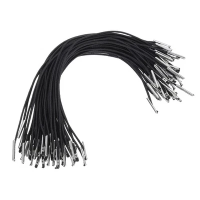 Cordón elástico de púas, banda de bucle con púas de metal de 8 pulgadas y 110 piezas y negro Foto 1 de 4