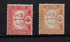 Hong Kong 1931 4c D3 & 6c DL Postage Dues mint LHM WS28781