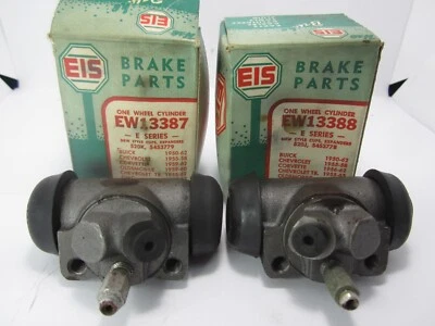 41-75 GM Internatlonal Jeep Packard Rear Wheel Cylinder Pair EIS W13387 W13388 - Image 1 of 4
