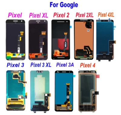 OLED For Google Pixel 3 3A 4 XL LCD Screen Touch Digitizer Assembly Replacement - Image 1 of 4