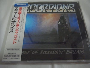 SCORPIONS-Best of Rockers 'n' Ballads JAPAN 1st.Press w/OBI PPD-1076 UFO Kiss - Picture 1 of 7