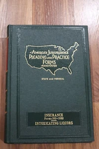 American Jurisprudence Pleading and Practice Forms Annotated St And Fed vol 14A - Imagen 1 de 8
