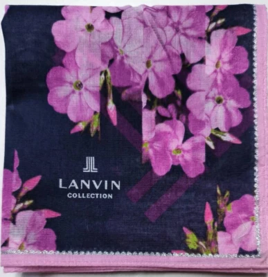 LENÇO CLÁSSICO FLORA ESTAMPADO 22" - Imagem 1 de 2