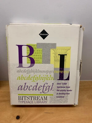 Bitstream Typeface Library for Apple Mac 1000 Typefaces - Image 1 of 4