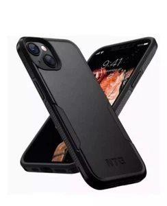 NTG IPHONE 13 6.1" FUNDA MILITAR A PRUEBA DE GOLPES - NEGRA - Imagen 1 de 7