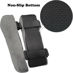 2x Bürostuhl Armlehne Abdeckungen Pad Schreibtischstuhl Ellbogenstütze Armlehne Kissenpolster - Bild 1 von 6