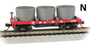 N - WESTERN & ATLANTIC - OLD-TIME WATER  CAR - BAC-15551 - Picture 1 of 2