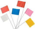 Flag Markers / Survey Flags, Bundle of 100  Many Colours Options