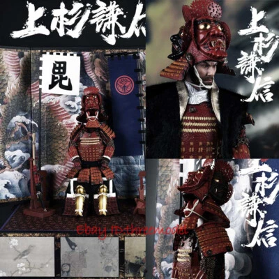COOMODEL 1/6 NO.SE089 Japanese Samurai GOD OF WAR UESUGI KENSHIN DX Ver In Stock - Image 1 of 4