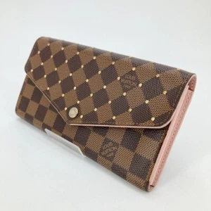 Louis Vuitton Monogram Portefeuille Insolite M60249 Rose Pink Long Wallet F/S - Picture 1 of 10