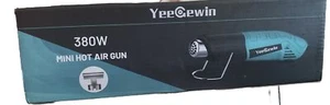 Heat Gun Hot Air Kit Mini Fast Shrink Wrapping Vinyl Crafts Epoxy Resin Durable - Picture 1 of 3