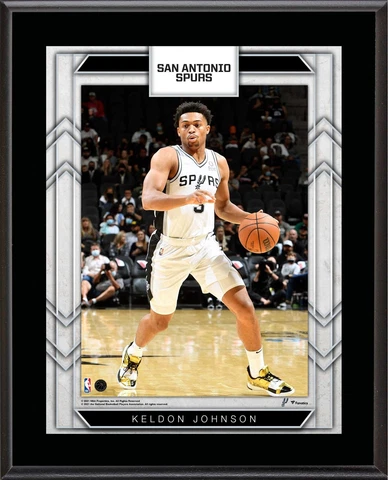 Keldon Johnson San Antonio Spurs 10.5" x 13" Player Plaque Cover