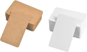 200 StüCk Kraftpapier Karten, Blanko Karten, Blanko Spielkarten, Karten Blanko G - Bild 1 von 7