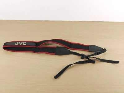 Original JVC Camcorder Camera Shoulder Carry Strap Retro Vintage Red & Black VGC - Image 1 of 4