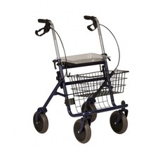 Rollator deambulatore girello pieghevole altezza regolabile 4 ruote Termigea