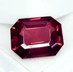 10 Ct Natural Padparadscha Sapphire Certified Loose Gemstone Octagon Cut Gems - Imagen 1 de 13