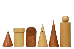 Geometric Minimalist Pattern Seamless Design Chess Pieces in Sheesham & Box Wood - Picture 1 of 12