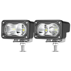 2X 3inch 40W LED Work Light Spot Flood Cube Pods Bar Driving Fog Lamp Offroad US - Picture 1 of 12