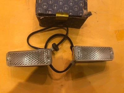 Luces intermitentes delanteras Fiat 850 Spider Lamborghini Espada Lancia Carello NOS Foto 1 de 4