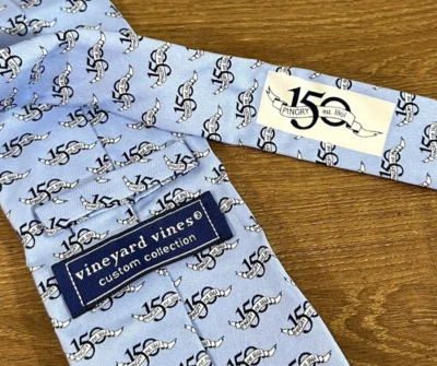 Галстук шелковый Vineyard Vines коллекция на заказ школа пингри 150 лет 2011 - Изображение 1 из 4