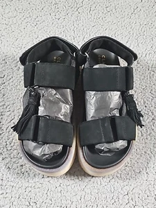 Clarks Originals Women's Crepe Sandals Black Combi Breathable Casual 64515 Sz 8 - Picture 1 of 15