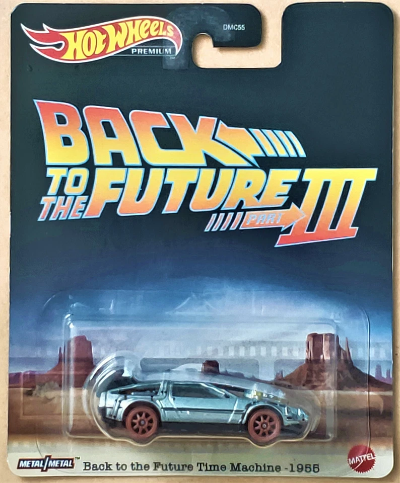 2022 HOT WHEELS ENTERTAINMENT - 1955 BACK TO THE FUTURE TIME MACHINE - Image 1 of 1