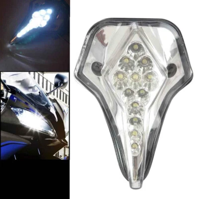 LED Headlight For Yamaha YZF-R6 2008-2013 Upper Head Front Center Running Lamp - Imagem 1 de 4