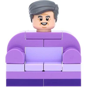 LEGO Harry Potter Minifigura Horace Slughorn Sillón #374 - Imagen 1 de 10