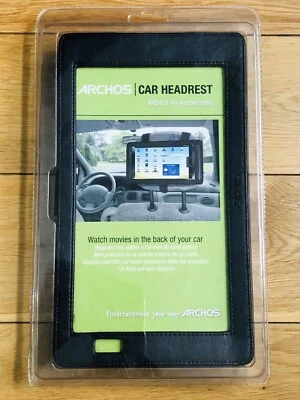 Archos In Car Case - Headrest for All Archos 7-inch Tablets (501686) NEW - image 1 of 3