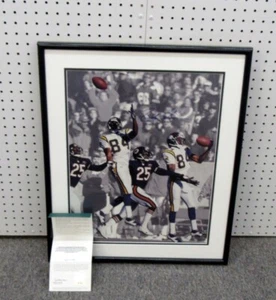 RANDY MOSS 16 X 20 DOUBLE EXPOSURE SIGNED WITH COA AND PAPERWORK (EZS001522) - Picture 1 of 10