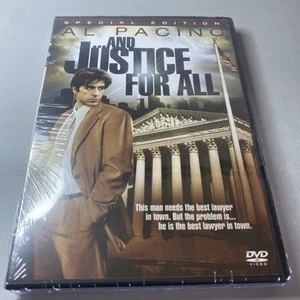 ...And Justice for All. (DVD, 1979, Special Edition, HD, Widescreen) New, Sealed - Imagen 1 de 3