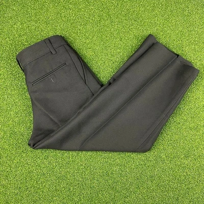 Pantalones de vestir formales de uniforme plisado de pierna recta negros TFW para niños talla 20x20 Foto 1 de 4
