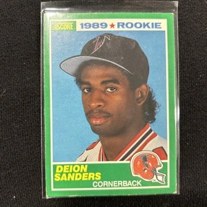 1989 Score #246 Deion Sanders Rookie RC Atlanta Falcons - Bild 1 von 2