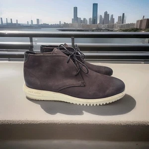 Cole Haan Grand+ Dark Chocolate Chukka Men's Size 10 - Picture 1 of 7