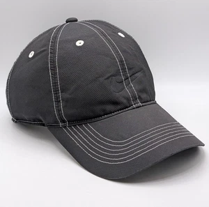 Nike Golf Adult Unisex Black Contrast White Stitch Hat Cap Strap Back Adjustable - Picture 1 of 5
