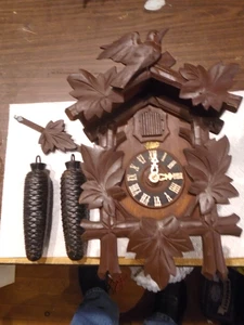 Vintage - Schatz 8 Tage - deutsch - Kuckucksuhr - zum restaurieren - #B283 - Bild 1 von 8