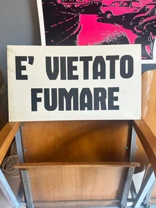 Cartonato pubblicitario - Vietato Fumare - Picture 1 of 3