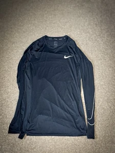 Nike Pro Long Sleeve XL Tight Fit Running Top Men’s Uk - Picture 1 of 5