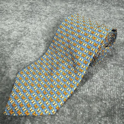 Corbata de cuello Brooks Brothers resistente a las manchas mariposas de seda hecha en EE. UU. Foto 1 de 4