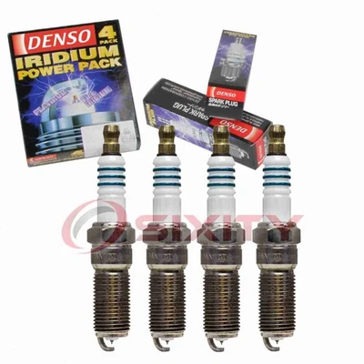 4 pc Denso Iridium Power Spark Plugs for 2010-2017 Chevrolet Equinox 2.4L L4 gu - Image 1 of 4